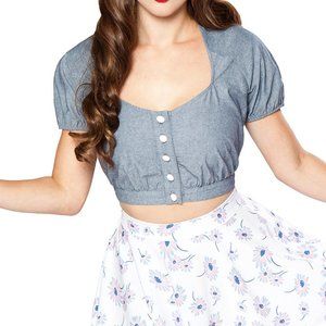 🌟 Bettie Page || Nashville Crop Top